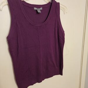 Isabella Rodriguez Rich Purple Tank Top